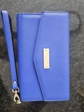 Kate Spade Phone Wallet Wrislet Royal Blue